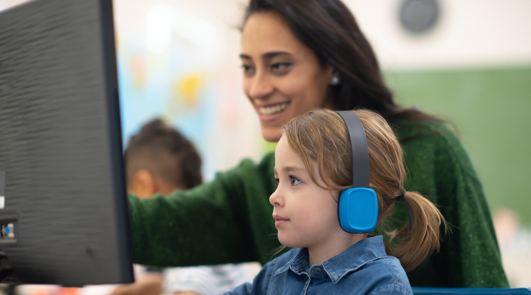 headsets offer more range and options for people who want to use them for class