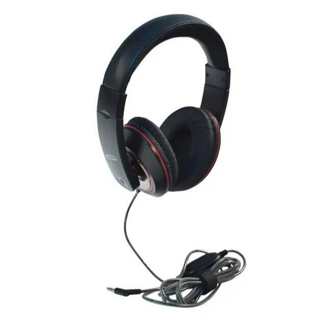 Califone 2021AV Deluxe Stereo Headphones for education, inline volume control, ideal bulk school headphones.