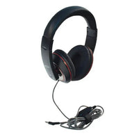 Thumbnail for Califone 2021AV Deluxe Stereo Headphones for education, inline volume control, ideal bulk school headphones.