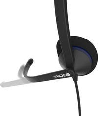 Thumbnail for Koss CS200-USB headset for clear communication, perfect as bulk school headphones or headphone pack for education.