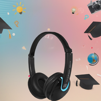 Thumbnail for EDU-175 On-Ear Stereo Headphones