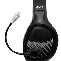 Thumbnail for AE-75 classroom headphones with adjustable microphone, ideal bulk school headphones for student engagement.