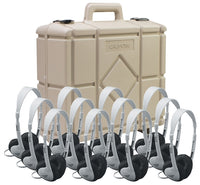 Thumbnail for Multimedia Stereo Headphone 12 Pack Califone - Learning Headphones