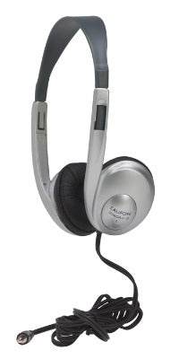 Thumbnail for Multimedia Stereo Headphone - Silver - without Volume Control - Learning Headphones
