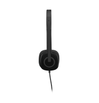 Thumbnail for Logitech H151 Stereo Headset for school, featuring noise-canceling mic, perfect as bulk headphones for education.