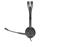 Thumbnail for Logitech H111 headset, ideal for education, bulk school headphones, perfect for clear communication in classrooms.