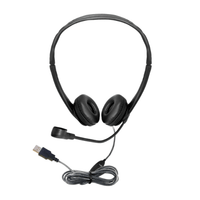 Thumbnail for WorkSmart™ Personal USB Headset for students and educators, perfect as school headphones or a bulk headphone pack.