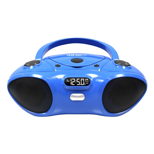 Boombox with Bluetooth Receiver CD FM Media Player - Learning Headphones