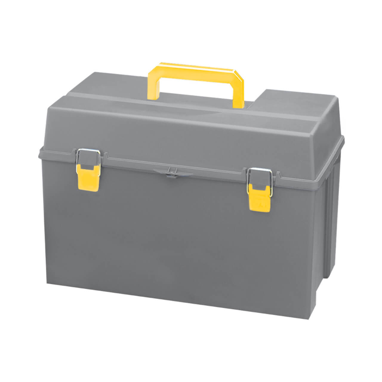 HamiltonBuhl large carry case for bulk school headphones, durable with adjustable dividers for secure storage.