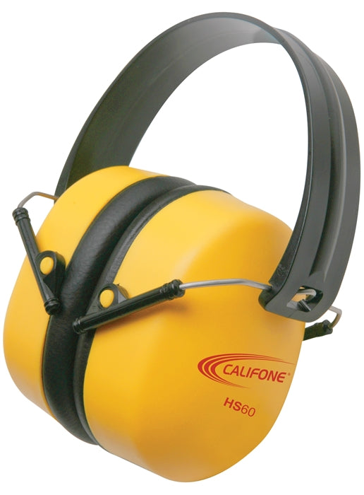 Hearing Safe 37dB Hearing Protector in bright yellow, ideal for school headphone packs and industrial safety uses.