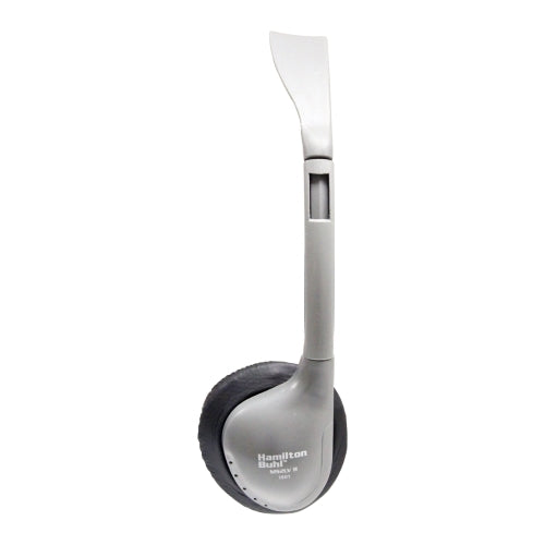 Hamilton Buhl school headphones with adjustable headband and leatherette earcups for comfort in education settings.