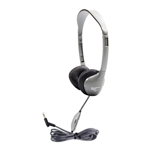 Bulk school headphones with adjustable headband and chew-proof cord, ideal for education in a 24 pack.
