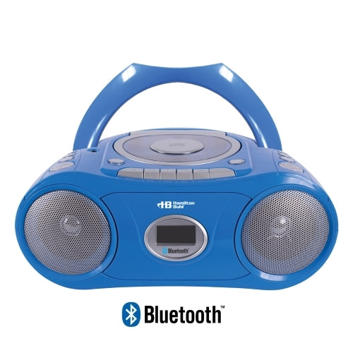 Bluetooth boombox for school with speakers and headphones compatibility, ideal for education and bulk school headphone use.