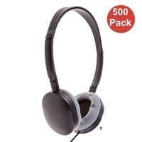 Thumbnail for LH-55 school headphones pack of 500, affordable bulk headphones for classroom use, ideal for education.