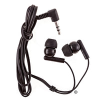 Thumbnail for High-quality black school earbuds with silicone earpieces, ideal for education and compatible with various devices.