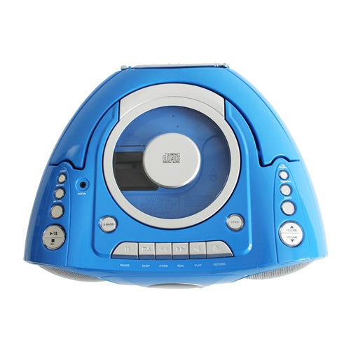 HamiltonBuhl AudioAce MPC-5050 Bluetooth CD cassette boombox, versatile multimedia device for classrooms.