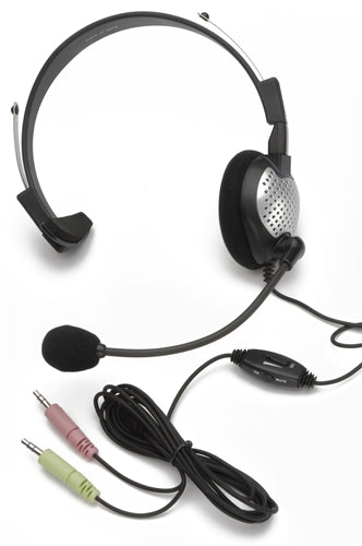 NC-181 VM On-Ear Mono (Monaural) PC Headset - Learning Headphones