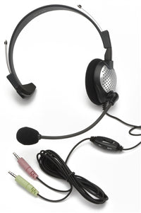 Thumbnail for NC-181VM On-Ear Monaural Headset for school, ideal bulk headphones for education with noise-canceling features.