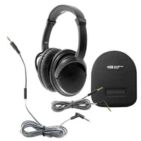 Thumbnail for HamiltonBuhl deluxe noise-cancelling headphones with case, ideal bulk school headphones for enhanced focus in education.