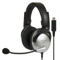 Thumbnail for Koss USB Multimedia Headset with mic for education, ideal as bulk school headphones or headphone pack for school.