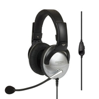 Thumbnail for Koss SB49 noise-canceling headset with mic, ideal bulk school headphones for comfort in education.
