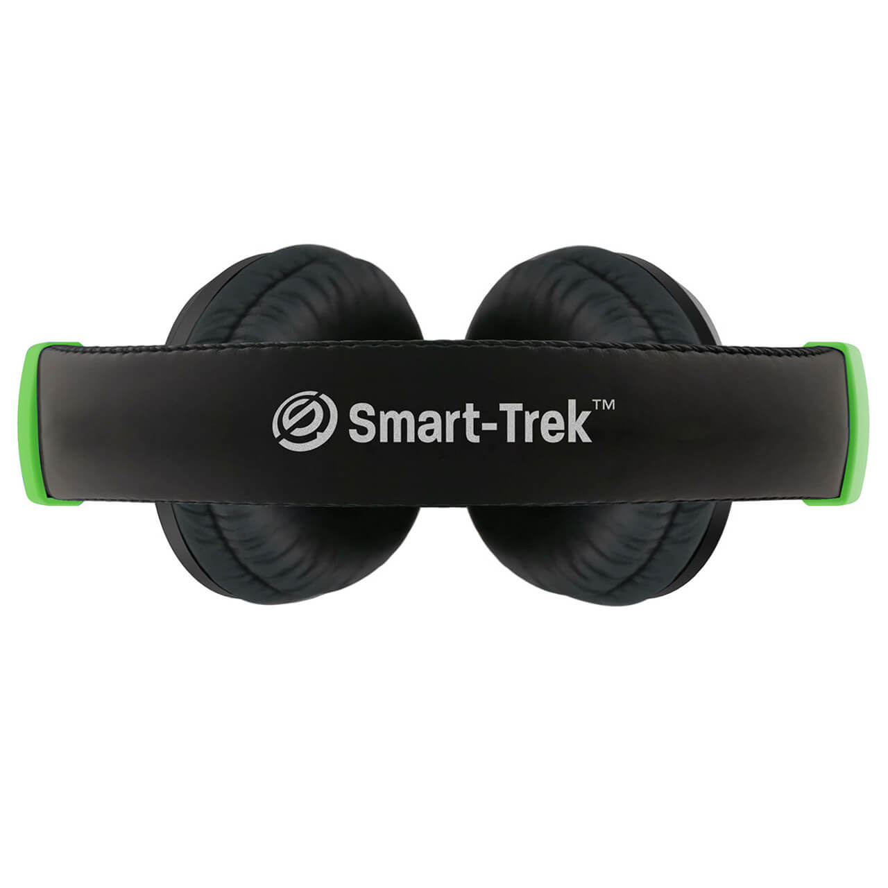Smart-Trek headphones with green accents, ideal bulk school headphones for education and classroom use.