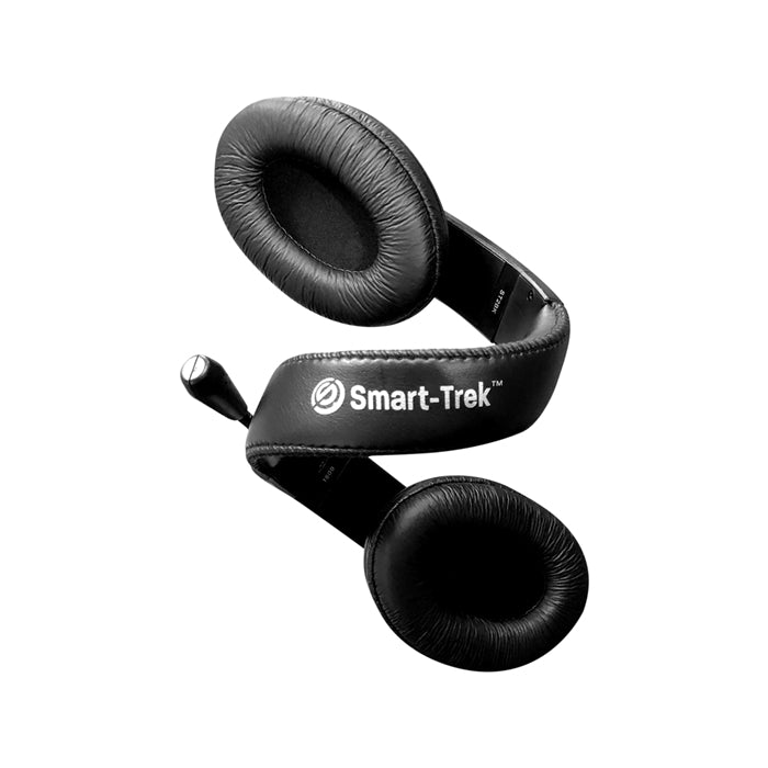 Smart-Trek Deluxe Stereo Headset with Volume Control, ideal bulk school headphones for classrooms and education.