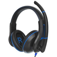 Thumbnail for ThinkWrite Ultra-Durable TW220 Over-Ear Headset with USB, ideal bulk school headphones for education.