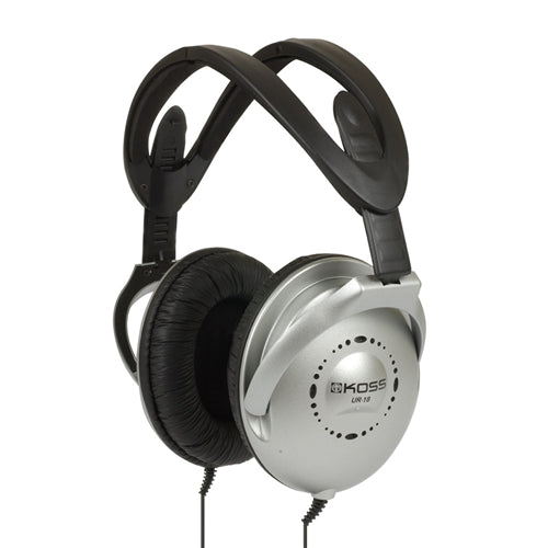 Koss UR18 lightweight headphones, ideal bulk school headphones for students and education, offering quality sound and comfort.