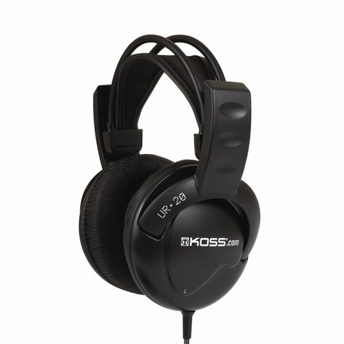 Koss UR20 Full-Size DJ Style Headphones for superior sound quality in bulk headphone packs for school.