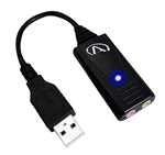 Thumbnail for USB-SA Premium External USB Stereo Sound Card for enhanced audio, compatible with Windows and Mac, ideal for school headphone packs.