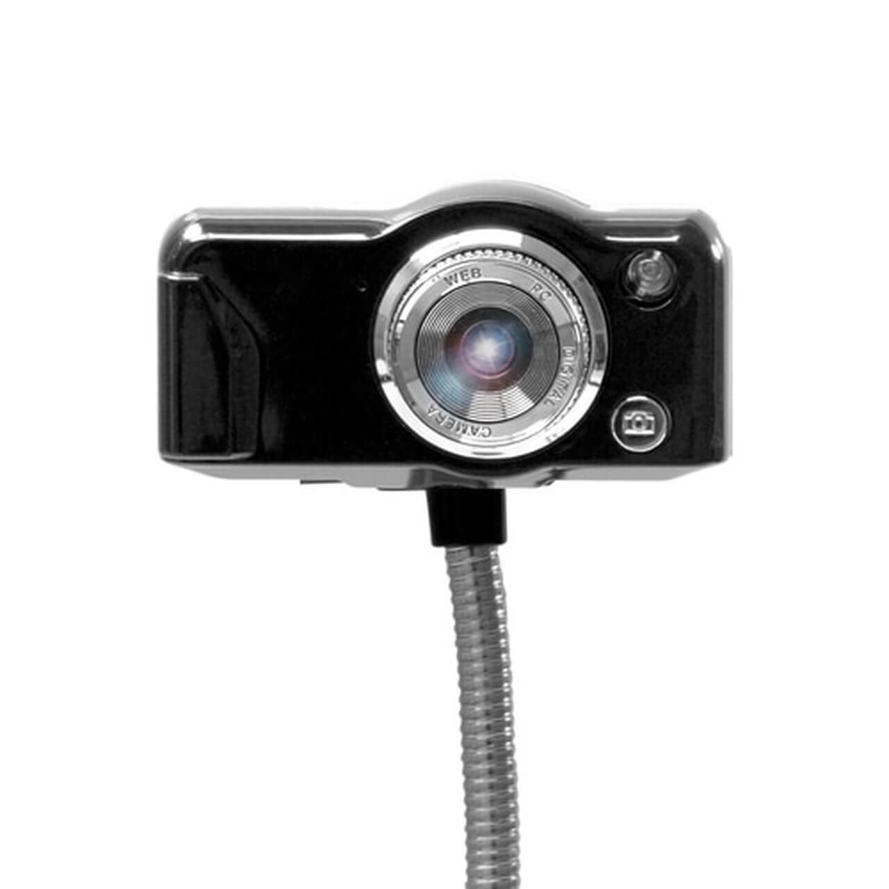 SuperFlix™ Webcam with gooseneck stand for flexible positioning and clear 720p video for educational use.