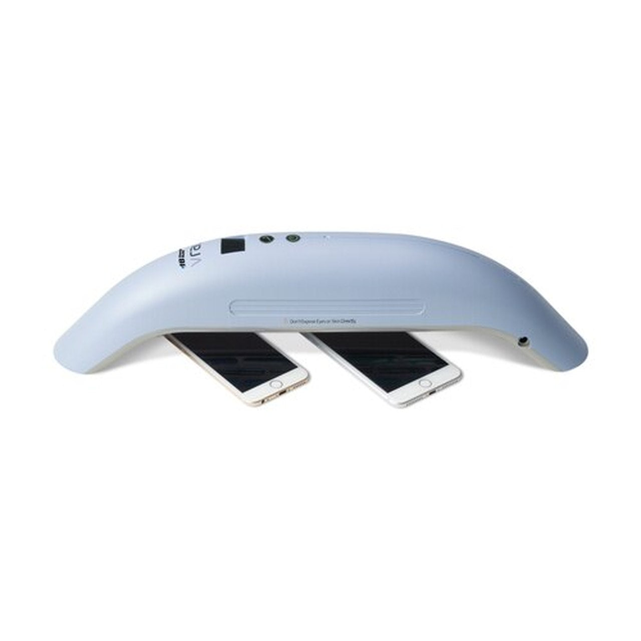 HygenX Vray portable UV-C sanitizer for phones, kills 99.9% bacteria, ideal for school, office, and home use.