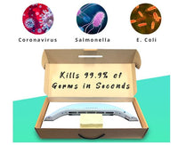 Thumbnail for HygenX Vray UV-C sanitizer kills 99.9% of germs like Coronavirus, Salmonella, and E. Coli safely and quickly.