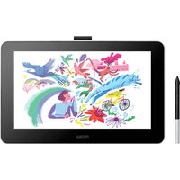 Thumbnail for Wacom One 13 Pen Display in White showcasing colorful artwork, perfect for creative projects and education.