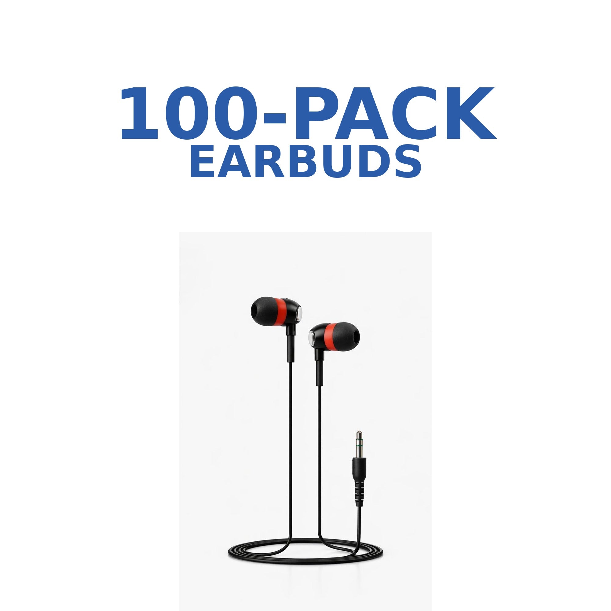 Essential Classroom Earbuds 100 Pack