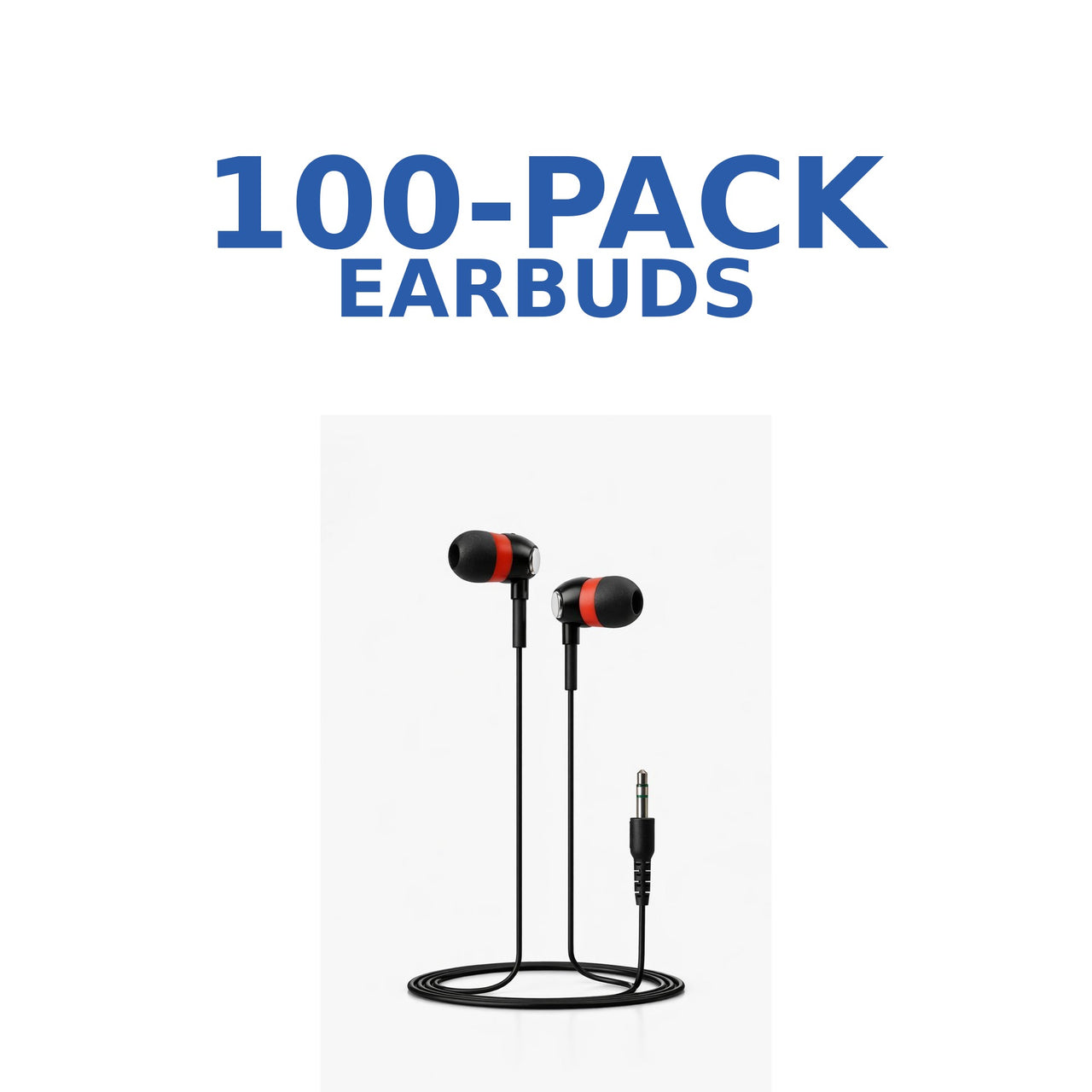 Essential Classroom Earbuds 100 Pack
