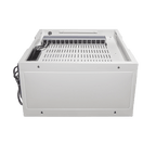 back view of POWRT ACMini 12-bay secure charging cabinet