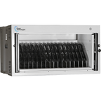 POWRT CABMINB16KD 16-bay secure charging cabinet for laptops, tablets, and devices