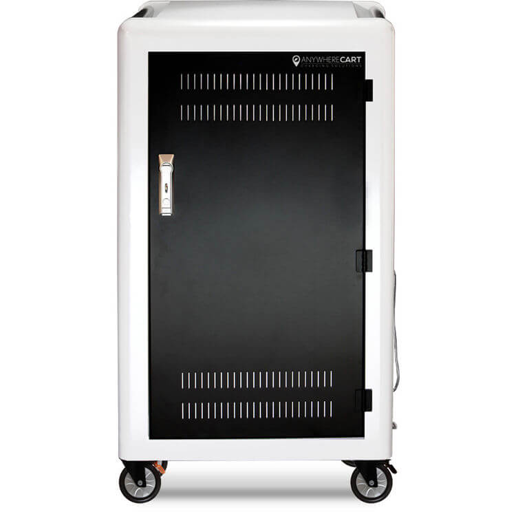 POWRT ACPLUST 36-device charging cart with timer-controlled power