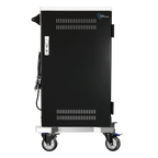 POWRT ACSLIM 36-bay device charging cart with secure locking storage