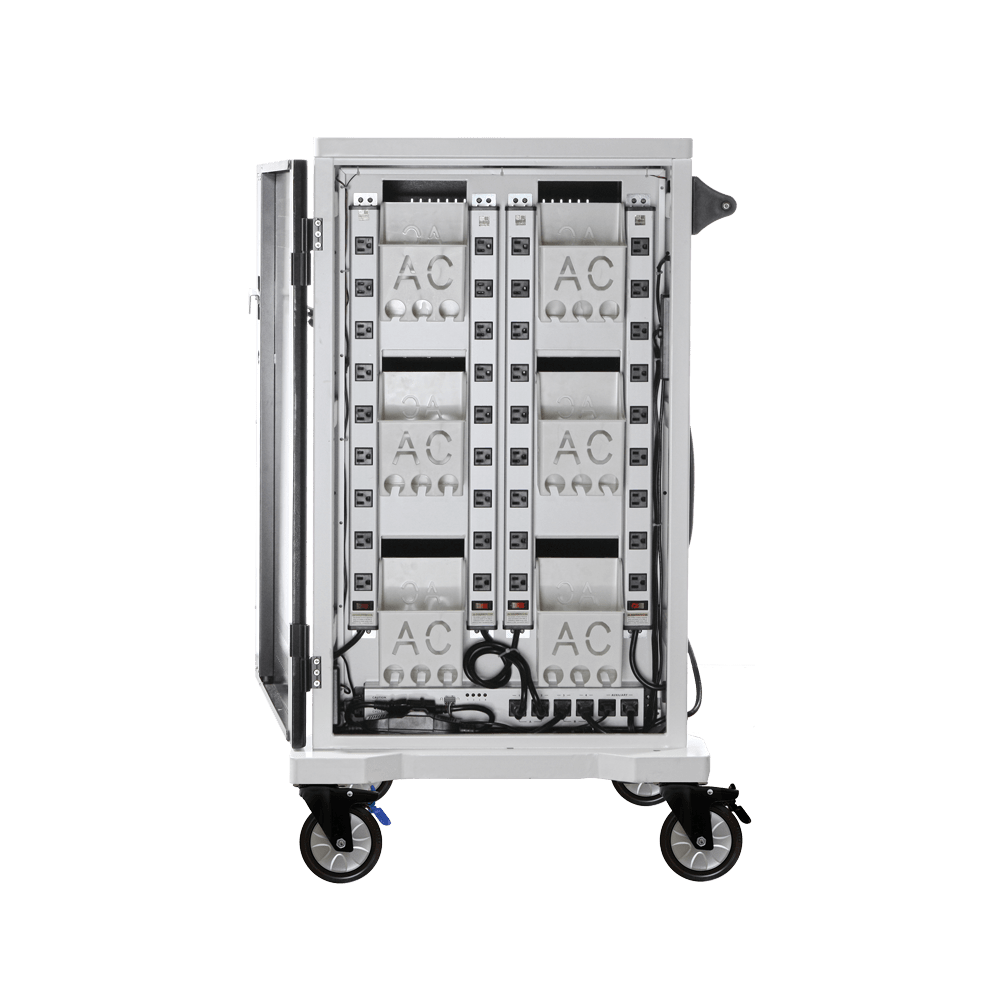 POWRT ACSLIM slim 36-device charging cart for classroom technology