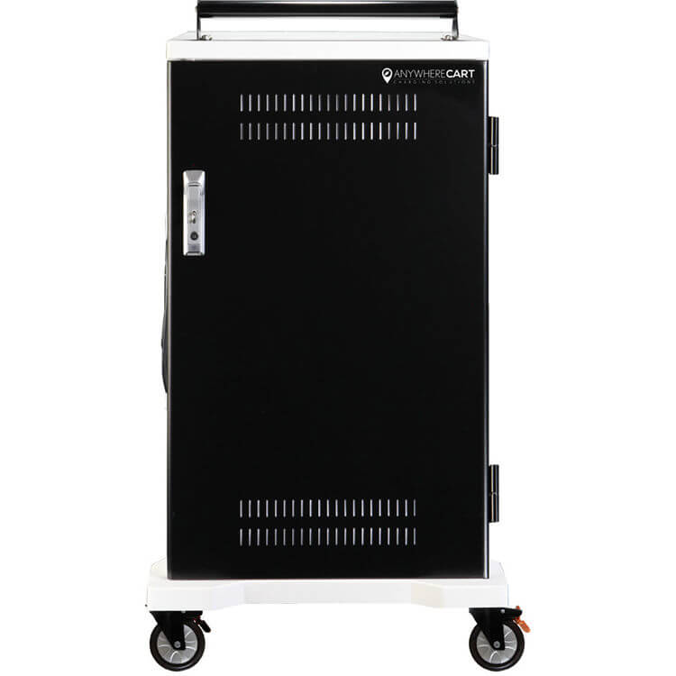 POWRT ACMAX 36-device secure charging cart with locking storage
