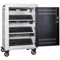 POWRT AC45 45-bay secure charging cart for laptops, tablets, and classroom devices