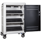 POWRT AC45 45-bay secure charging cart for laptops, tablets, and classroom devices