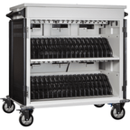 POWRT ACMANAGE 36-bay secure charging cart for laptops, tablets, and classroom devices