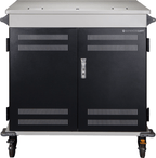 POWRT ACMANAGE 36-bay device charging cart with secure locking storage