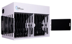 POWRT ACCOMP16 charging cabinet with 16 bays for laptops and tablets