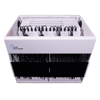 POWRT ACCOMP16 16-device secure charging cabinet with locking storage