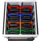 POWRT ACGO rolling charging cart with 30 secure charging slots